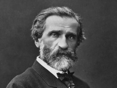 Giuseppe Verdi (1813-1901). Foto: Ferdinand Mulnier, udateret