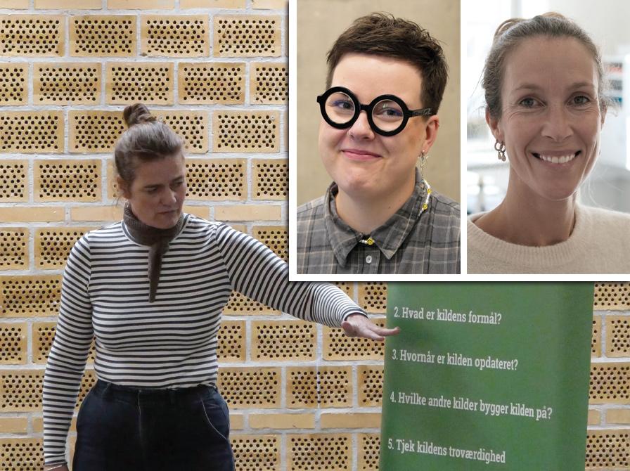 Signe, Andrea og Lone